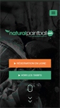 Mobile Screenshot of natural-paintball-park.com